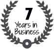 20 years on business seal